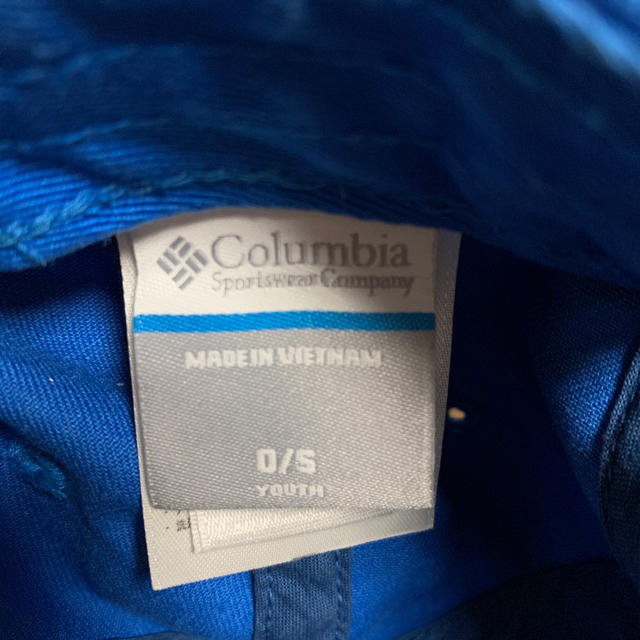 Columbia(コロンビア)の【中古】Columbia キッズ用キャップ キッズ/ベビー/マタニティのこども用ファッション小物(帽子)の商品写真