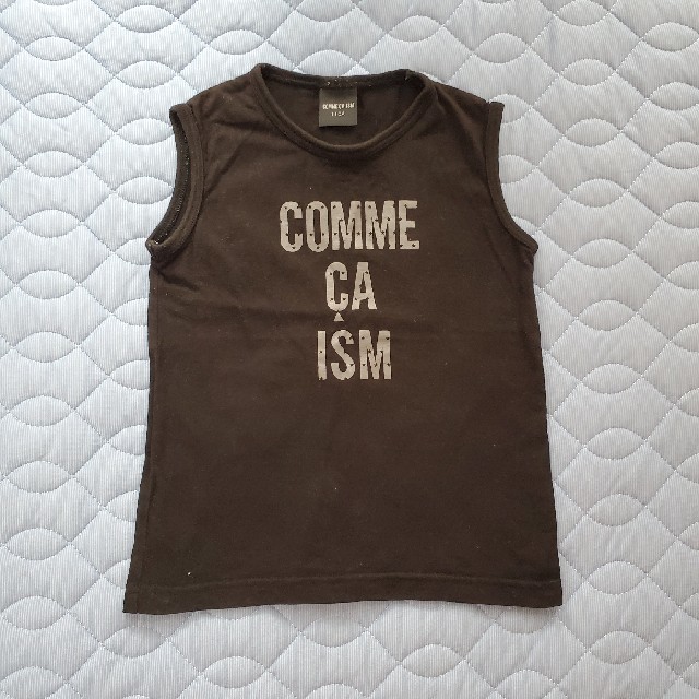 COMME CA ISM(コムサイズム)のコムサタンクトップ　 キッズ/ベビー/マタニティのキッズ服男の子用(90cm~)(Tシャツ/カットソー)の商品写真