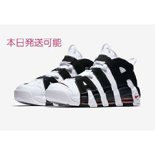 ナイキ(NIKE)の本日発送可 NIKE AIR MORE UPTEMPO ゼブラ us9 27(スニーカー)