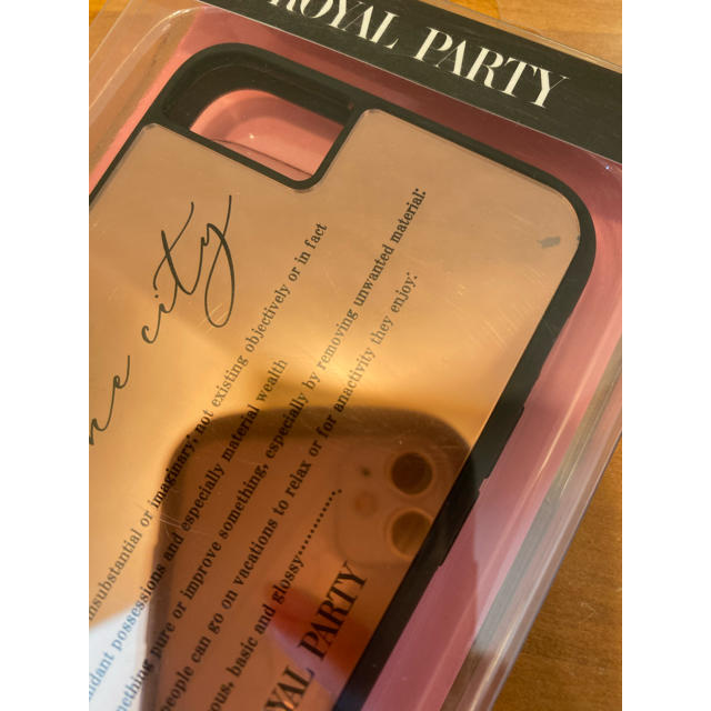 ROYAL PARTY(ロイヤルパーティー)のROYAL PARTY iPhoneミラーケース スマホ/家電/カメラのスマホアクセサリー(iPhoneケース)の商品写真