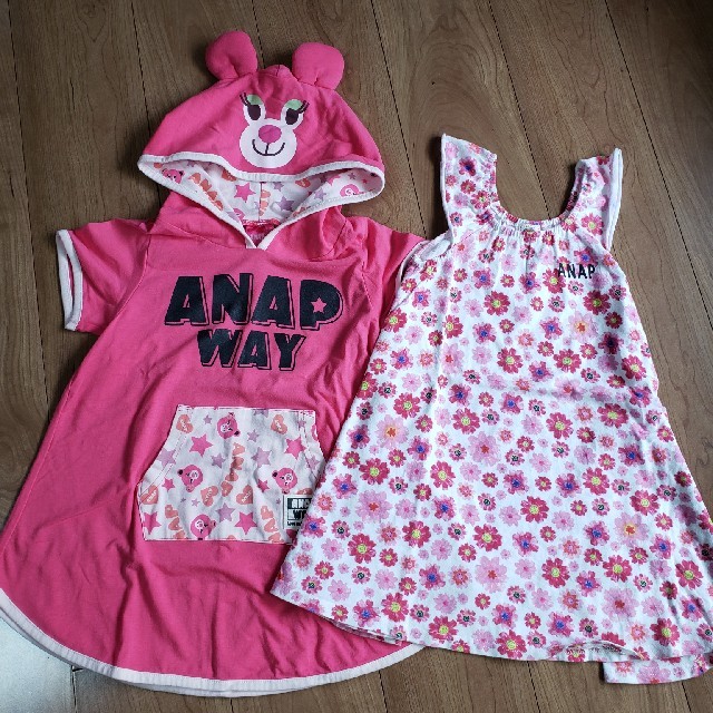 ANAP(アナップ)のワンピース キッズ/ベビー/マタニティのキッズ服女の子用(90cm~)(ワンピース)の商品写真