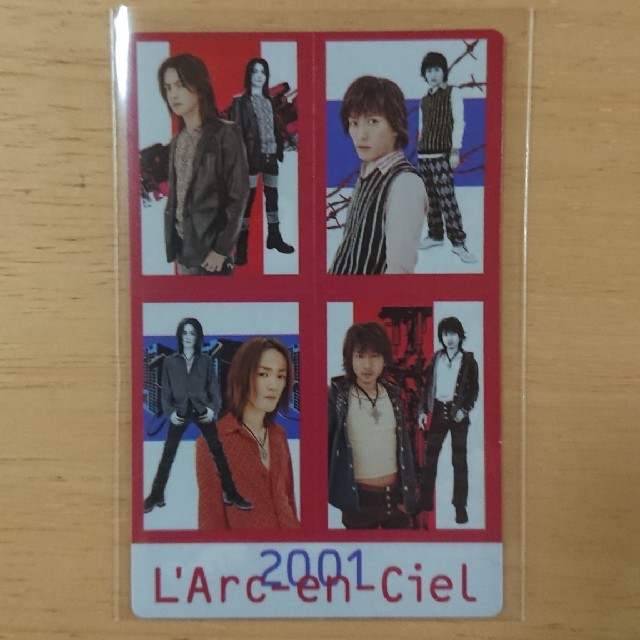 L'Arc~en~Ciel - ラルク カード型カレンダー 2001の通販 by L'Arc~en~Ciel - ラルク カード型カレンダー 2001の通販 by