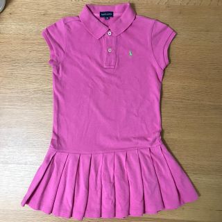 ラルフローレン(Ralph Lauren)のけちゃっぷ様専用　ラルフローレン　ワンピース　ピンク130(ワンピース)