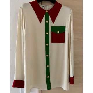 グッチ(Gucci)の＊すず1012様専用　期間限定お値下げ＊GUCCI シャツ ブラウス　正規品36(シャツ/ブラウス(長袖/七分))