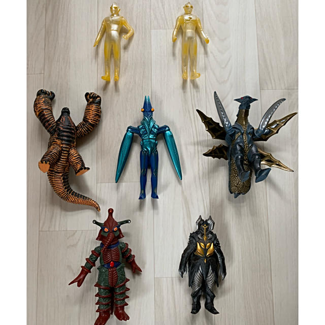 BANDAI(バンダイ)のバンダイウルトラマンヒーロー怪獣シリーズソフビフィギュアセット エンタメ/ホビーのフィギュア(特撮)の商品写真