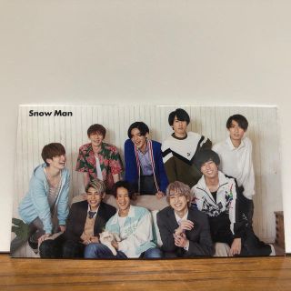 ジャニーズ(Johnny's)の39 SnowMan 厚紙カード(アイドルグッズ)