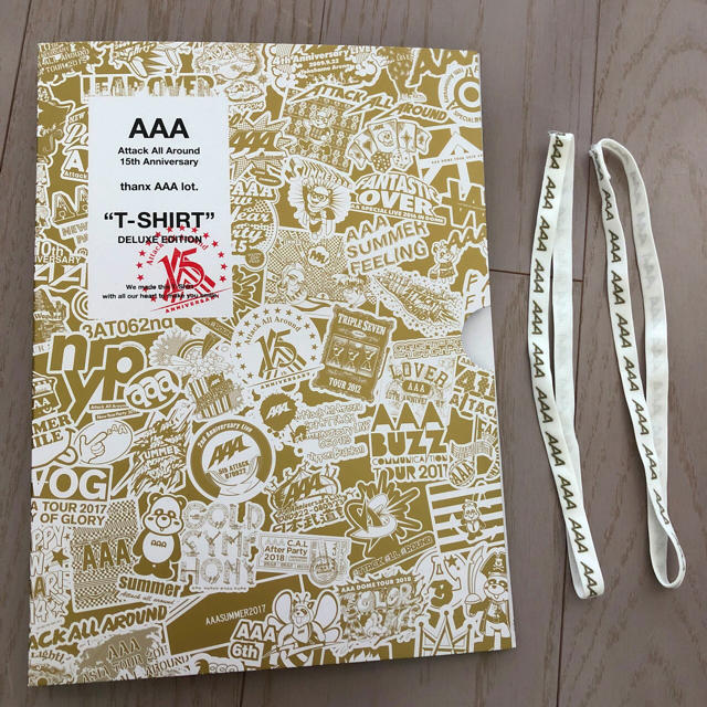 AAA☆トリプルエー 15th アニバーサリー Tシャツ デラックスエディション | フリマアプリ ラクマ