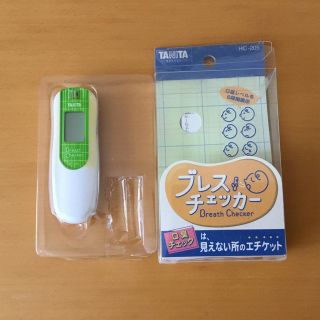 タニタ(TANITA)の TANITA  ブレスチェッカー(口臭防止/エチケット用品)