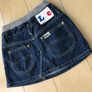 リー(Lee)のLEE  デニム  スカート　130  チャオパニックティピー(スカート)