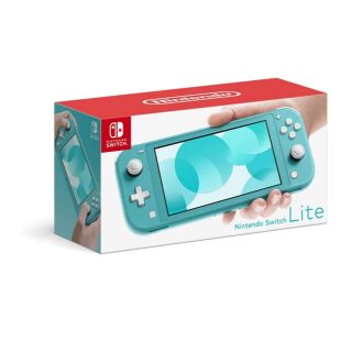 ニンテンドースイッチ(Nintendo Switch)の任天堂　nintendo Switch Lite ターコイズ　新品　未開封(携帯用ゲーム機本体)