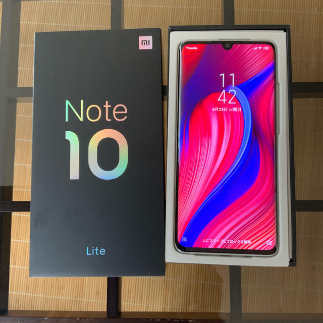 Xiaomi Mi Note Lite 10 ホワイト64GB SIMフリー