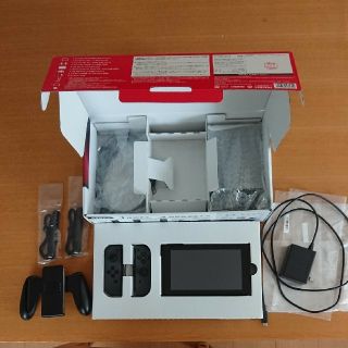 Nintendo Switch JOY-CON グレー 本体  HAC-S-KA(家庭用ゲーム機本体)