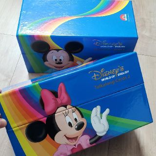 ディズニー(Disney)の≪ディズニー英語システム≫※箱だけ※トークアロングカード専用収納ボックス(知育玩具)