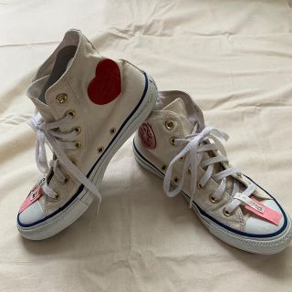 コンバース(CONVERSE)のコンバース♡ハイカット　24㎝(スニーカー)