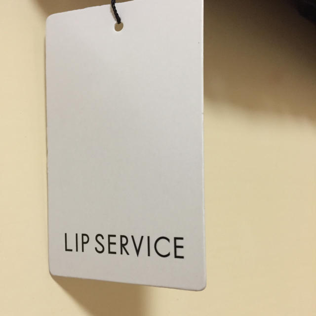 LIP SERVICE(リップサービス)の新品タグ付LIPSERVICEワンピース レディースのワンピース(ミニワンピース)の商品写真