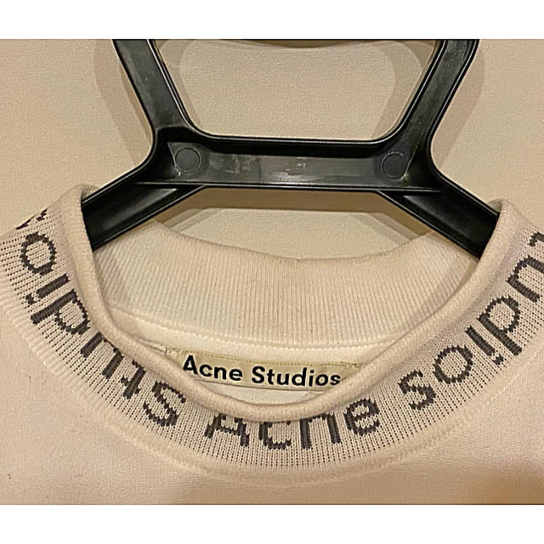 ACNE(アクネ)のacne studios tシャツ　モックネック　ホワイト メンズのトップス(Tシャツ/カットソー(半袖/袖なし))の商品写真