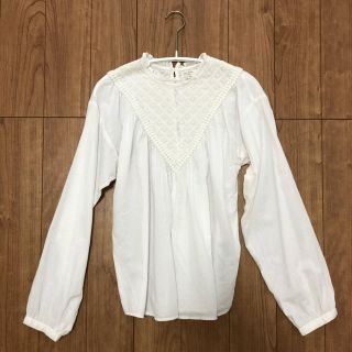 ザラ(ZARA)のZARA 刺繍ブラウス(ブラウス)