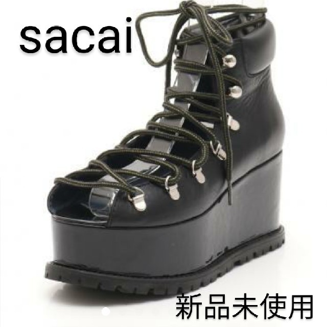 sacai 厚底サンダル