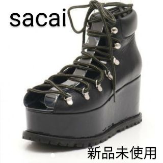 sacai ビブラム ソール 厚底 サンダル サカイ マウンテン ブーツ