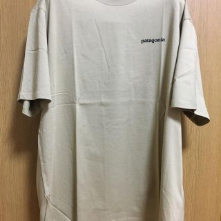 新品タグ付 パタゴニア オーガニックコットンTシャツ ロゴ L