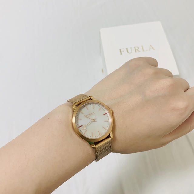 Furla - 【値下げ中】フルラ FURLA 腕時計 ピンクゴールド レディースの通販 by yu's shop｜フルラならラクマ