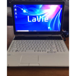 エヌイーシー(NEC)のLaVie LL750／E  Windows10 office付(ノートPC)