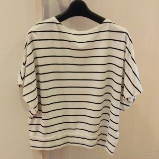 ムジルシリョウヒン(MUJI (無印良品))の無印フレアボーダーTシャツ(Tシャツ(半袖/袖なし))