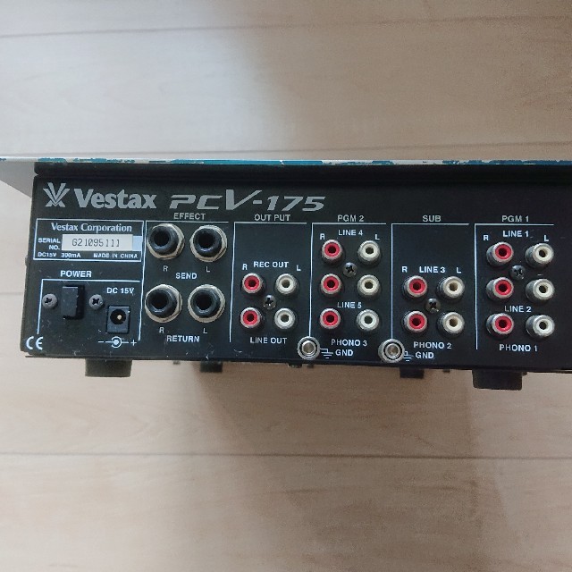 Vestax PCV-175 楽器のDJ機器(DJミキサー)の商品写真