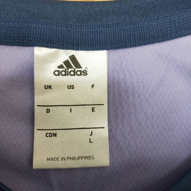 adidas(アディダス)のアディダス　adidas　トレーニングシャツ　Tシャツ レディースのトップス(Tシャツ(半袖/袖なし))の商品写真