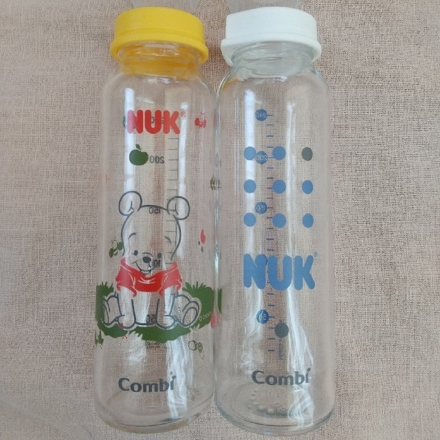 67％以上節約 NUK 哺乳瓶300ml 2本セット combiテテオ1本