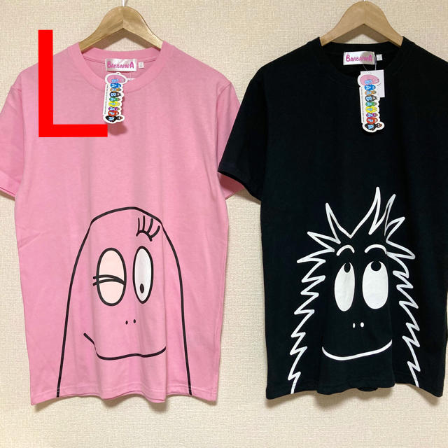 売切→入荷しました❗️【綿100%】新品・タグ付き◎バーバパパTシャツ２枚セット メンズのトップス(Tシャツ/カットソー(半袖/袖なし))の商品写真