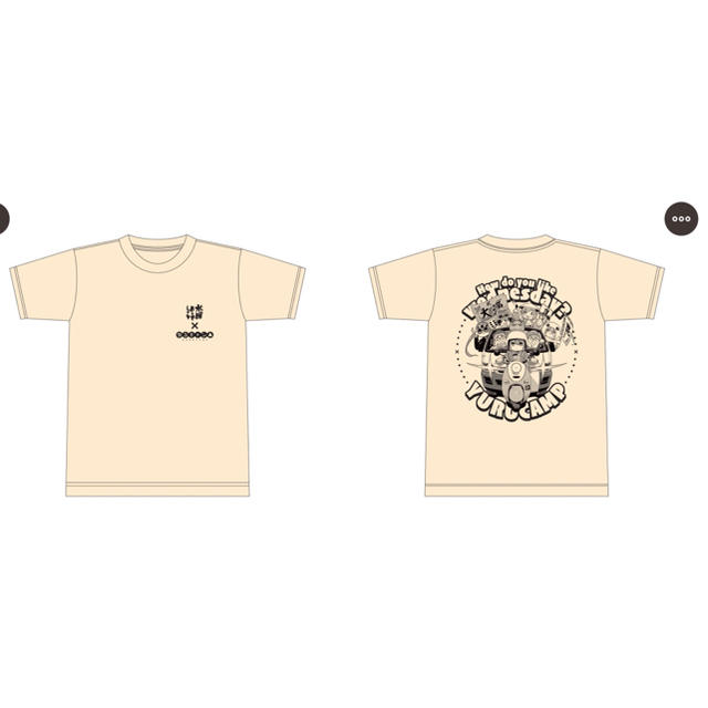 mont bell(モンベル)の新品未使用 ゆるキャン△ 水曜どうでしょう祭 Tシャツ Lサイズ メンズのトップス(Tシャツ/カットソー(半袖/袖なし))の商品写真