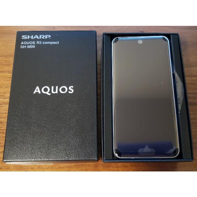 状態新品未通電元キャリア新品未通電 SHARP AQUOS R2 Compact SH-M09 ホワイト