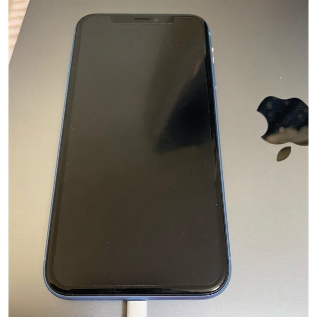 大特価 ブルー GB 128 XR iPhone (SIM ) フリー - スマートフォン本体 