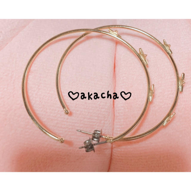 BEAMS(ビームス)の♡BEAMS フープピアス♡ レディースのアクセサリー(ピアス)の商品写真