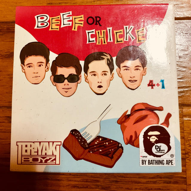 A BATHING APE(アベイシングエイプ)のテリヤキボーイズ  BEEF or chicken エンタメ/ホビーのCD(ポップス/ロック(邦楽))の商品写真