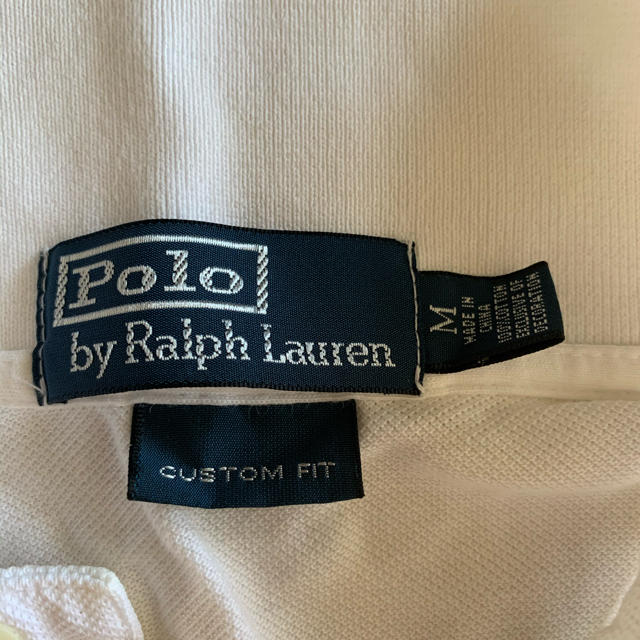 POLO RALPH LAUREN(ポロラルフローレン)のラルフローレン 白ポロシャツ メンズのトップス(ポロシャツ)の商品写真