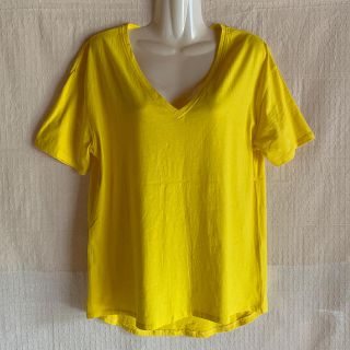 ザラ(ZARA)のZARA オーバーサイズ Vネック Tシャツ(Tシャツ(半袖/袖なし))