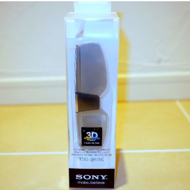 SONY(ソニー)のSONY 3D　メガネ TDG-BR750 スマホ/家電/カメラのテレビ/映像機器(その他)の商品写真