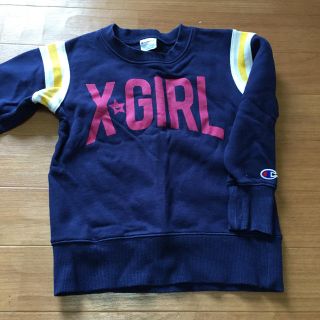 エックスガールステージス(X-girl Stages)のXGS＊チャンピョンコラボトレーナー(Tシャツ/カットソー)