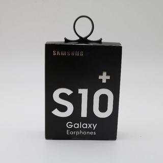 サムスン(SAMSUNG)の【箱付き】新品未使用　Galaxy S10 付属品 AKG　EO　IG955　黒(ヘッドフォン/イヤフォン)