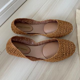 メリッサ(melissa)のMelissa Campana gold glitter EUR39(サンダル)