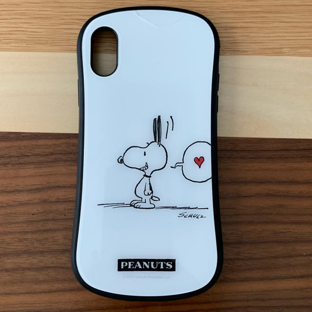 SNOOPY(スヌーピー)のスヌーピー  スマホケース　iPhoneXR （難あり） スマホ/家電/カメラのスマホアクセサリー(iPhoneケース)の商品写真