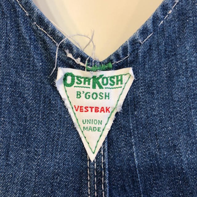OshKosh - 超貴重 60s ビンテージ USA製 OSHKOSH デニム 