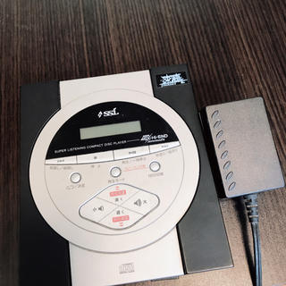 ポータブルプレーヤー SSI 貴重 レア CD速聴機 4GX-Hi-END CD 