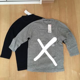 ユニクロ(UNIQLO)の新品！UNIQLO men'sワッフルT(Tシャツ/カットソー(七分/長袖))