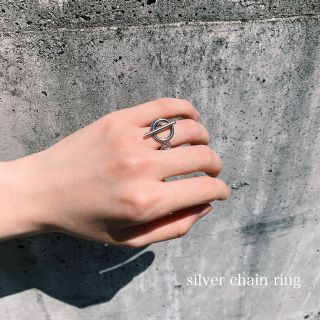 トーガ(TOGA)のsilver chain ring 02 (size S)(リング(指輪))