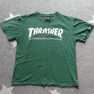 スラッシャー(THRASHER)のTHRASHER スラッシャー Tシャツ グリーン Mサイズ メンズ(Tシャツ/カットソー(半袖/袖なし))