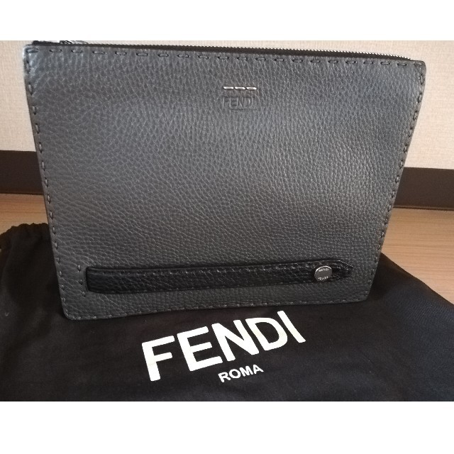 FENDI - フェンディ セレリア メンズ クラッチバッグの通販 by tony ...