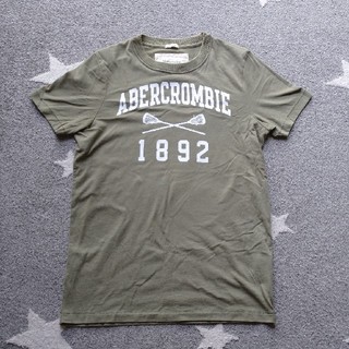 アバクロンビーアンドフィッチ(Abercrombie&Fitch)のアバクロンビー&フィッチ Tシャツ モスグリーン Mサイズ メンズ(Tシャツ/カットソー(半袖/袖なし))